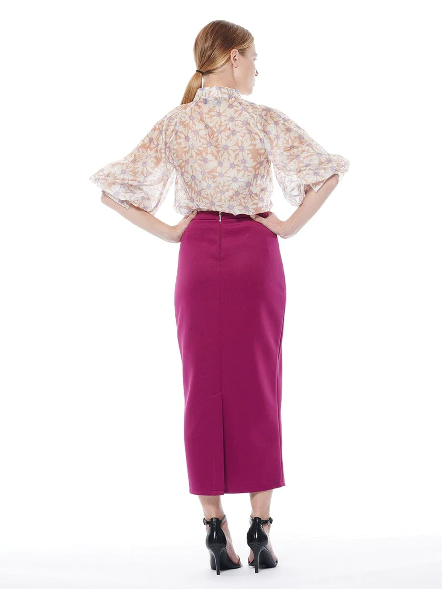 H-line Long Jersey Skirt