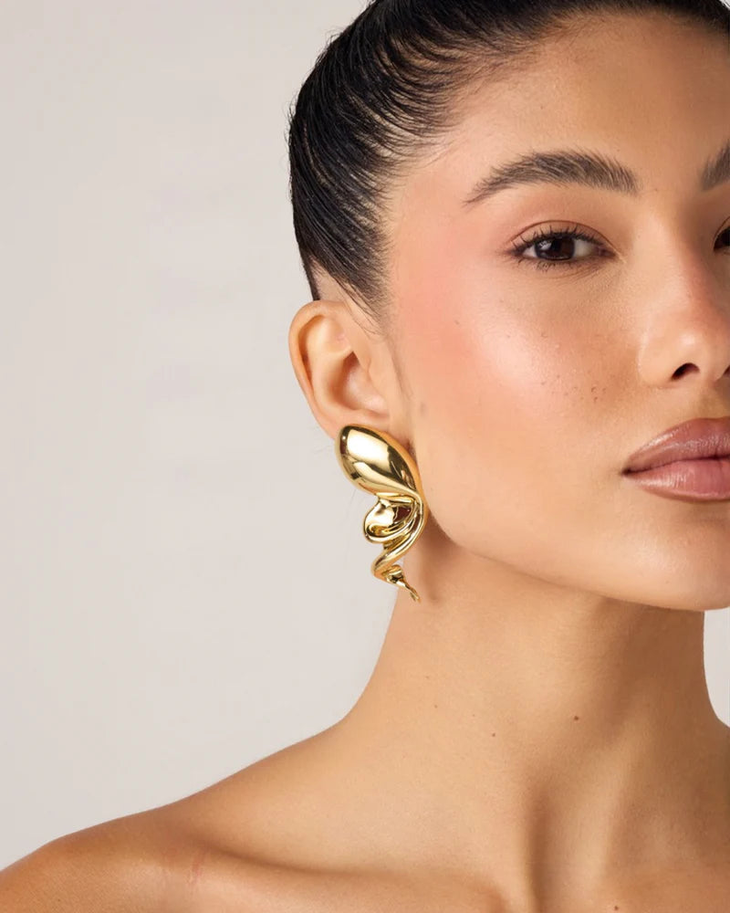 Vento Earring Golden