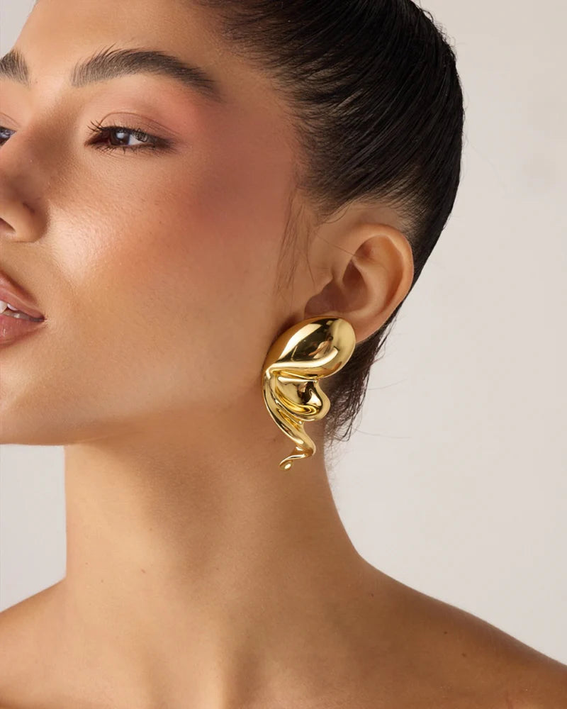 Vento Earring Golden