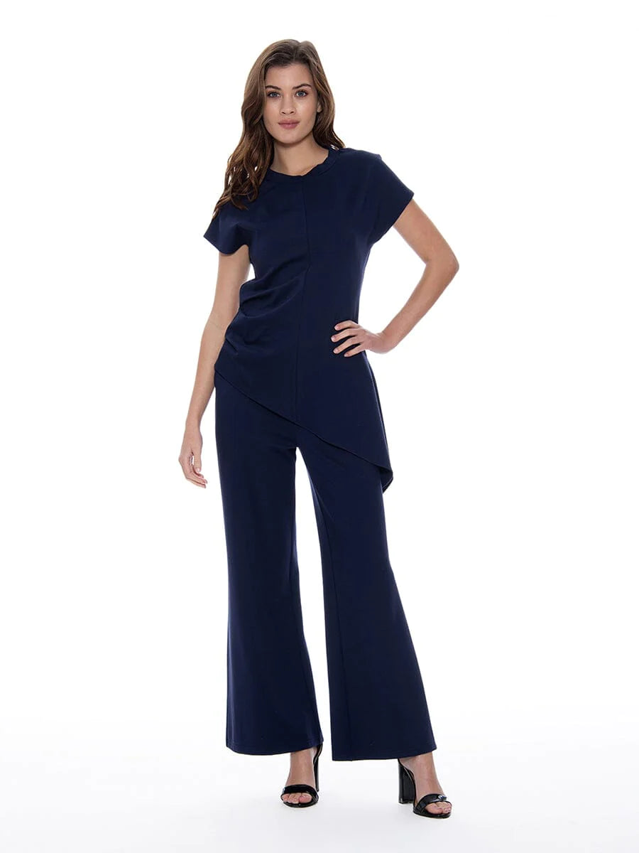 Spanx Wide Leg Pants With Elastic Back