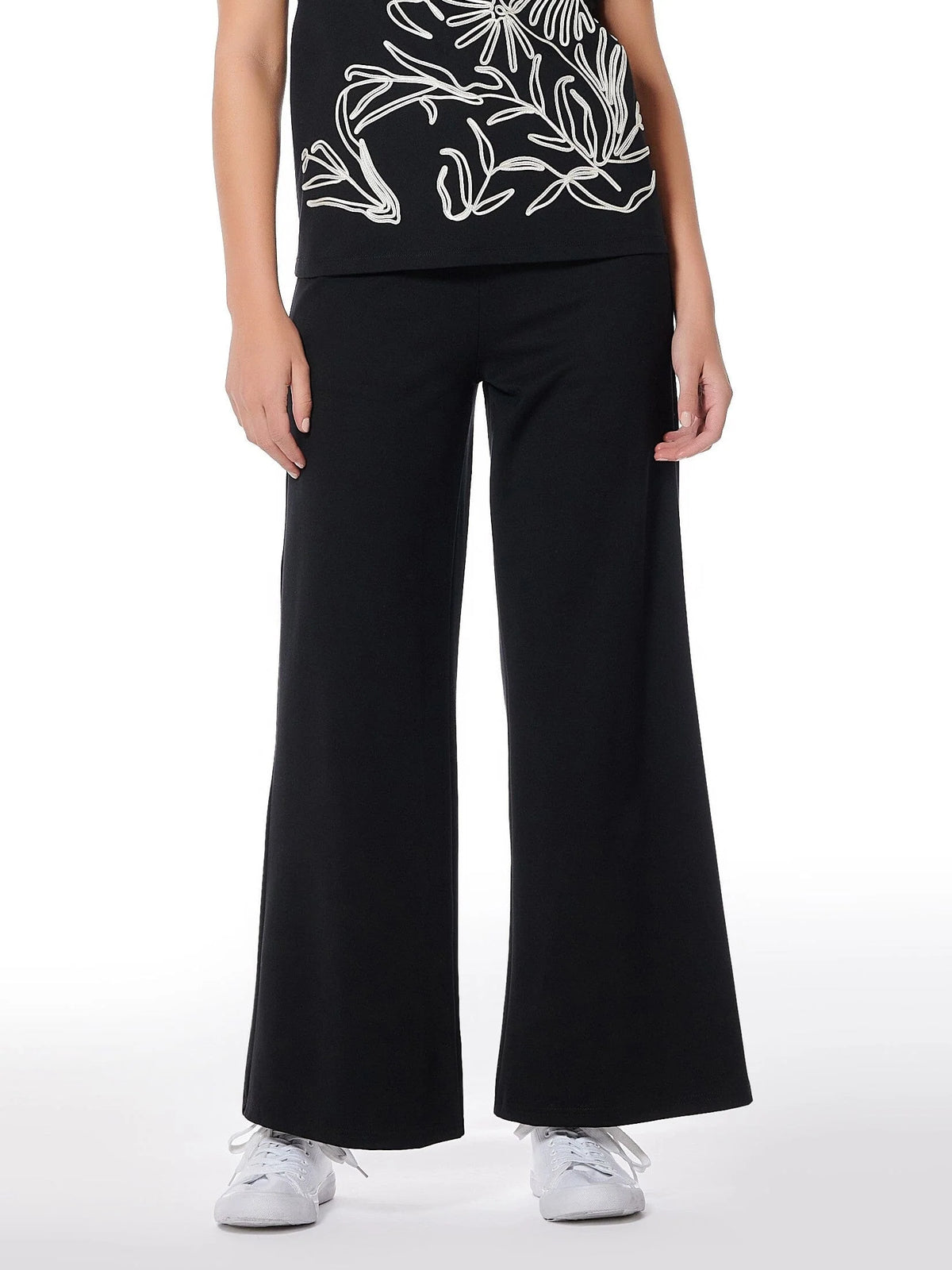 Spanx Wide Leg Pants With Elastic Back